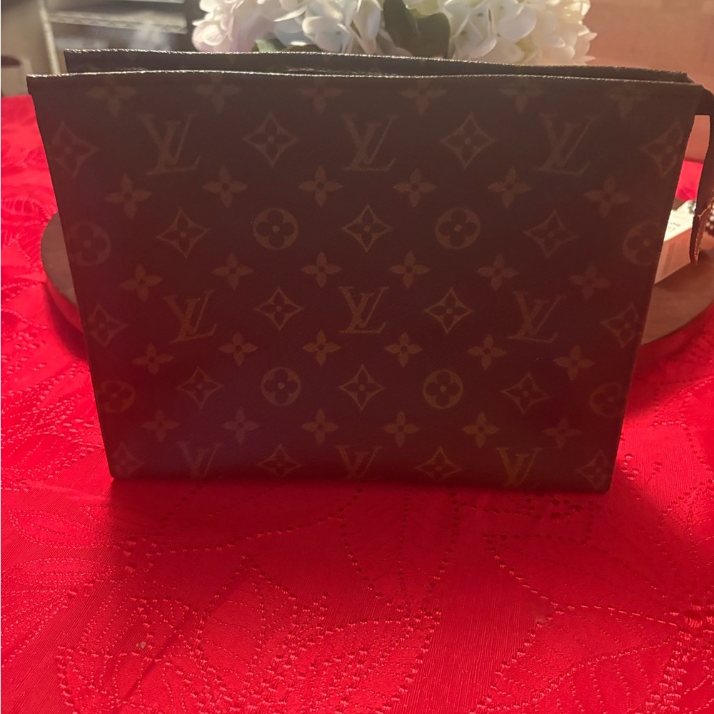Louis Vuitton Brown Monogram Toiletry 26